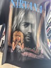 Nirvana Memories Of Kurt Cobain Men s T-shirt Black 100  Cotton Size L 42-44