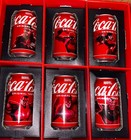 Marvel X Coca Cola 2024 Collector Set 6 Sealed Cans Deadpool Iron Man New