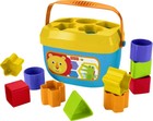 Fisher-price Baby s First Blocks Shape Sorting Toy Storage Bucket 12 Pieces