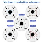 Camera Junction Box Mount Bracket For Security Cameras - 5 Pack
