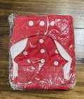 New Lot Of 7 Reusable Adjustable Pocket Cloth Diapers 19 Inserts Animals Pink 