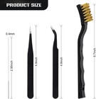 3d Printer Nozzle Cleaning Kit With Brush - 10 