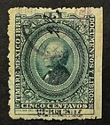 Travelstamps  1883 Mexico Revenue Documentary Stamps  do86 - 5 Centavos - Used