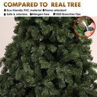 Gtplayer 6ft Christmas Tree Artificial Xmas Tree 1000 Branch Tip 1 Minute