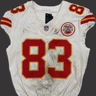     noah Gray Game Worn 10 06 25 Kansas City Chiefs Nfl Jersey Vs jaguars Inc  Coa