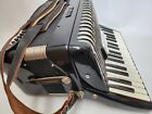 Yamaha Accordion Ya-80 Black 34 Keys 80 Base