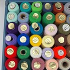 Cameo Cotton Crochet Thread Spools 85 Yds Embroidery Craft Case Box Huge Lot
