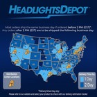 Headlight For Volvo Vnl Vnr 18-21 Left Driver Full Led Control Module 