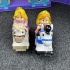 Fisher Price Little People Klip Klop Disney Princess Castle Stable W  2 Horses
