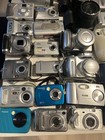 Huge Untested Digital Camera   Lenses Lot Estate Find 