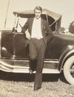 Vintage 1928-29 Ford Model A Roadster Original Photo Antique Car