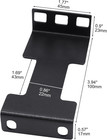 1u Server Rack Depth Extender Kit  3 94  Extension  2 Packs  Black