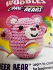 New Woobles Crochet Kit Care Bear Pink Cheer Bear Rainbow Sewing