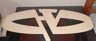 Van Halen - 5150 Carnal Knowledge   Cardboard Store Display Vh Logo Silver black