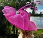Wide Brim Tea Party Church Ladies Kentucky Derby Sun Hat