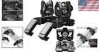 45 Degree Offset Iron Sights - Durable Fiber Optic Tactical Shooting Accessory