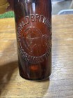 Buffalo Brewing Company Sacramento Ca Tall Brown Beer Bottle 