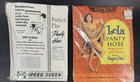 Vintage 1971 Lola Panty Hose Suntan Lot 2 Nos Mod Retro Hosiery 5 -5 8 100-160lb