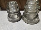 Glass Insulator Vintage Hemingray No 42 Clear Glass Insulators  Made In The Usa