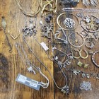 Sterling Silver Jewelry Gold Costume Jewelry Lot Scrap Or Wear 353 Grams Silver