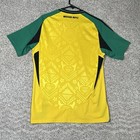 Adidas Jamaica Jersey Men   s Medium Yellow National Team 2024 Home Soccer Shirt