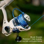 Kastking Superpower Silky8 Braided Fishing Line  Blue Camo  8 Strands  30lb  150