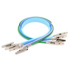 Onemed Dental Bib Clips Flexible Silicone Chain Baby Patient Napkin Holder Clip