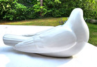 Lladro White Porcelain Peace Dove Nao By Daisa Spain Vintage 1983