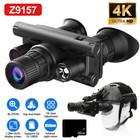 Z9157 40mp 4k Uhd 8x Zoom Tactical Infrared Night Vision Trail Binoculars Camera