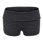 Women Summer Striped Sporty Shorts Casual Elastic High Waist For Slim Fit Hot