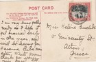 Jamaica   Postcard  St  Anns  1905 To Greece  Street Letter Box Cancellation 