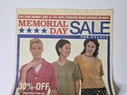 Gottschalks 1998 Memorial Day Foldout Samsonite Electronics Fashion Shoes