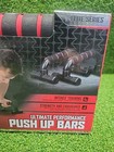 Rbx Elite Push Up Bars Foam Grip Exercise Fitness Strength