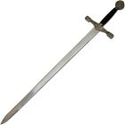 42  King Arthur Excalibur Long Sword Medieval Warrior With Leather Sheath