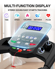 Foldable Treadmills For Home With Incline  2 5 Hp  265lb 7 5 Mph running Machine