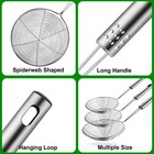 S m Spider Strainer Set Of 3 Asian Strainer Ladle Stainless Steel