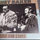 Chet Baker Signed Autographed Lp Original Jazz Great Very Rare