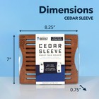 Integra Spanish Cedar Wood Humidity Pack Holder - Moisture 2 Load  Of 1