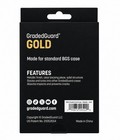  1  Gold Metallic Gradedguard Bgs Graded Card Case Guard Protector Stackable