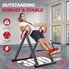 Heavy Duty Inversion Table 300lb Back Pain Relief Therapy Foldable Stretcher