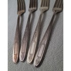 Set 4 Vintage Oneida Community Grosvenor Dinner Forks Silver Plate No Monogram