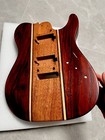 Aaaaa Handcrafted  9-piece Guitar Body Ash   Mahogany Satin Natural Wood Grain