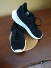 Adidas Cloudfoam Ultimate Lace Up  -  Kids  Sneakers Shoes Black  White Preowned