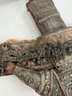 19th Century Arabian Handled Jambiya Khanjar Dagger With Decorated Scabbard Belt