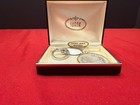 Swank 1901 Morgan Silver Dollar Keychain With Box