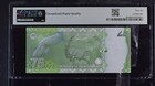 2022 Pakistan 75 Rupees Pmg 66   Low Serial Number