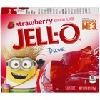 Jell-o Strawberry Gelatin Dessert Mix  6 Oz Boxes  Pack Of 24 