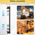 Magnetic Mount For Lr Receivers fit For Flatback Dozer Blades backhoes excavator