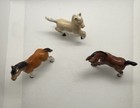 Vtg Nippon Yoko Boeki  Enesco  Porcelain 3 Piece Horse Figurines Made In Japan