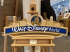 2026 Disney Parks Signature Collectible Wood Walt Disney World Marquee Sign New
